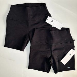 ALO | AIRBRUSH HIGH WAIST 5" BIKER SHORT